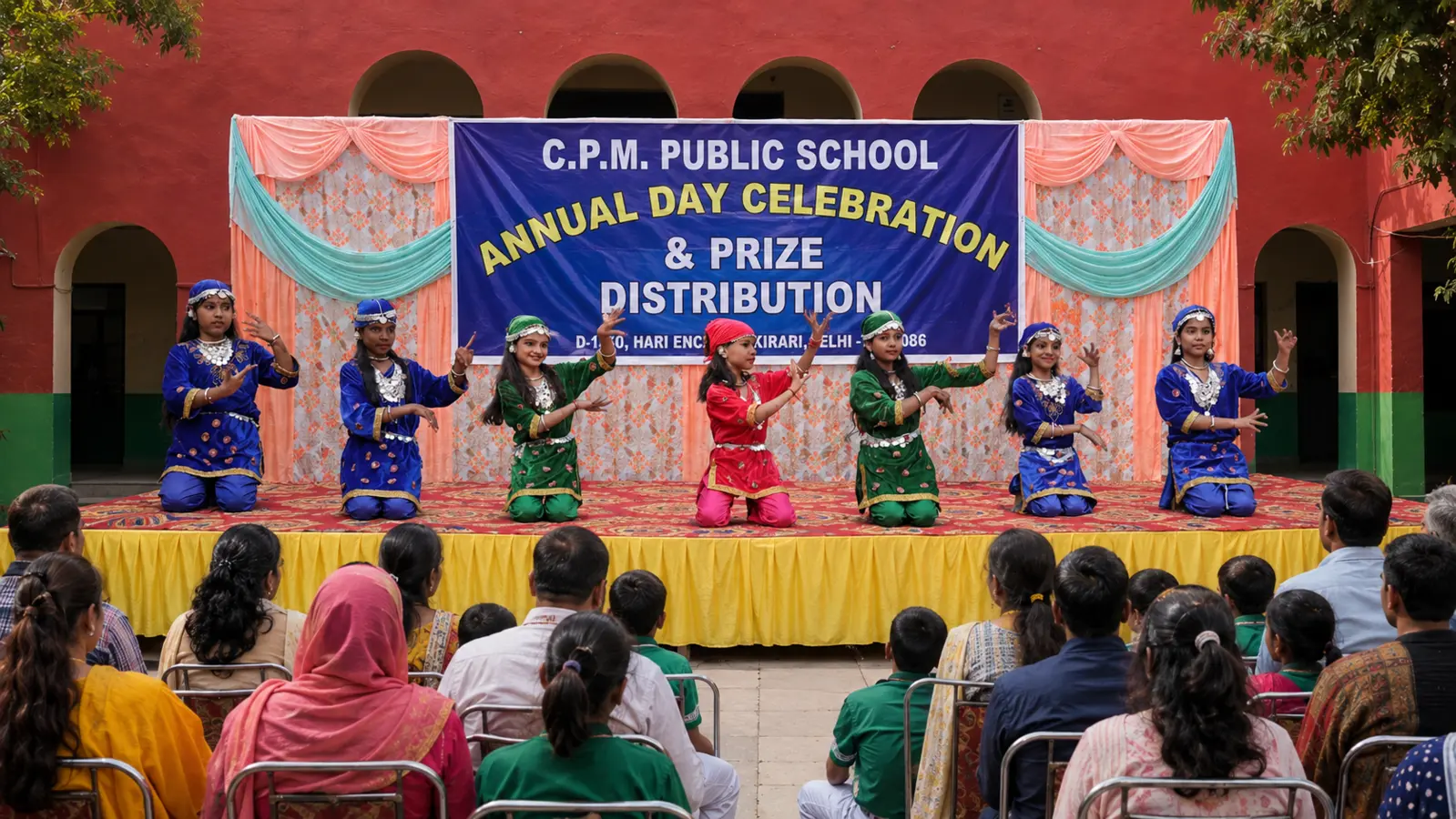 A joyful school learning activity