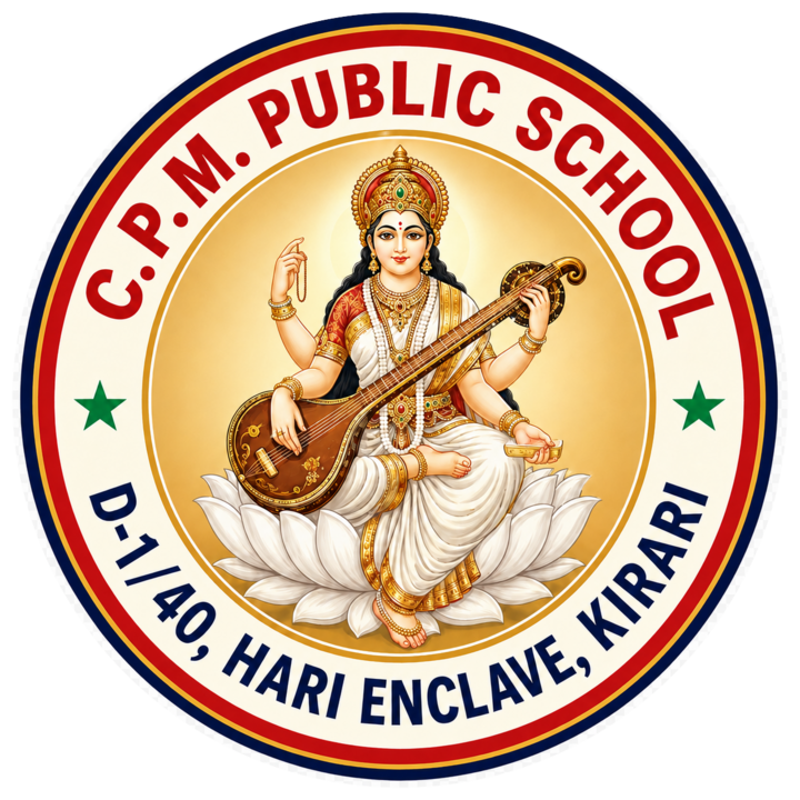 C.P.M. Public School emblem